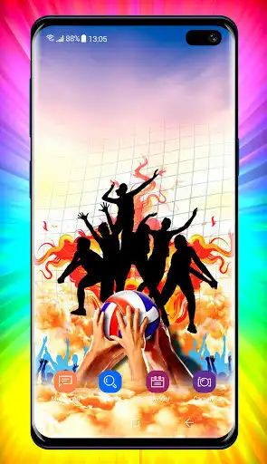 Play Volleyball Wallpapers as an online game Volleyball Wallpapers with UptoPlay