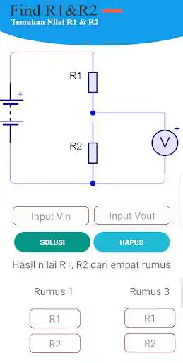 Play Voltage Divider Calculator~VDC as an online game Voltage Divider Calculator~VDC with UptoPlay