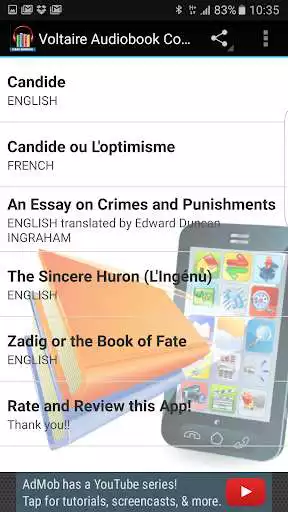 Play Voltaire Audiobook Collection