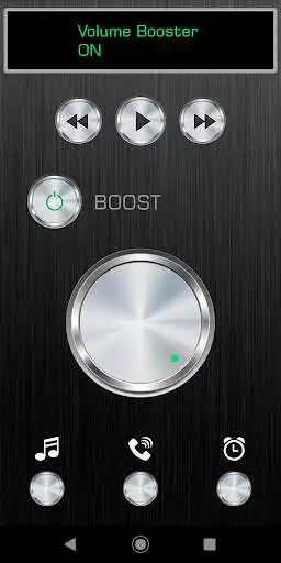 Play Volume Booster Black Edition as an online game Volume Booster Black Edition with UptoPlay