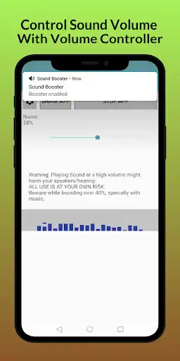 Play Volume Booster For Android as an online game Volume Booster For Android with UptoPlay