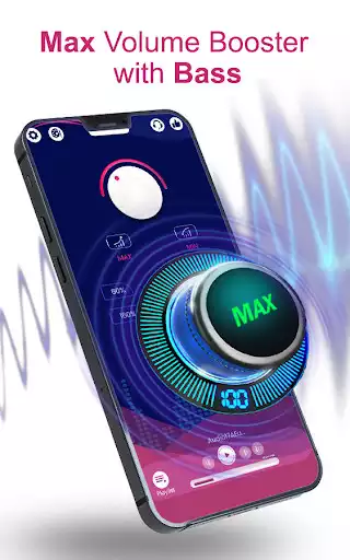 Play volume booster sound equalizer