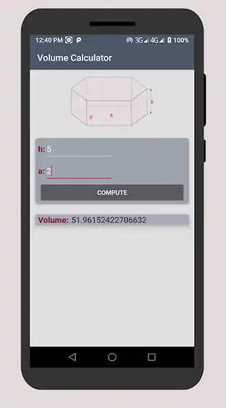 Play Volume calculator-3D Shapes, geometry calculator as an online game Volume calculator-3D Shapes, geometry calculator with UptoPlay