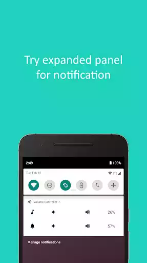 Play Volume Control: Notification & Overlay Widget as an online game Volume Control: Notification & Overlay Widget with UptoPlay