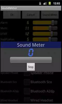 Play Volume Control  Sound Meter