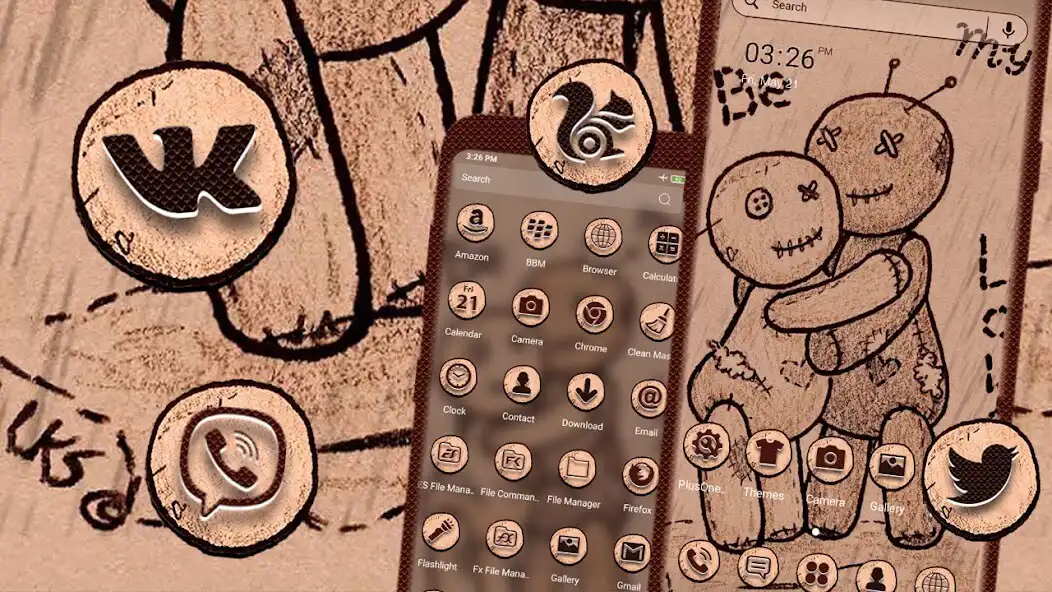 Play Voodoo Doll Love Launcher Them  and enjoy Voodoo Doll Love Launcher Them with UptoPlay