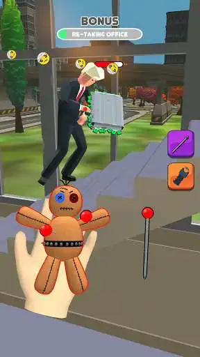 Play Voodoo Pranks - Pin The Spells as an online game Voodoo Pranks - Pin The Spells with UptoPlay