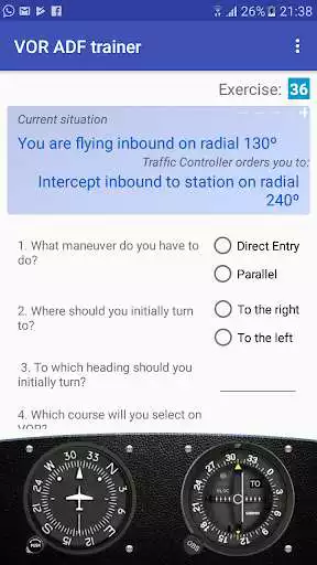Play VOR ADF Trainer 1.2 as an online game VOR ADF Trainer 1.2 with UptoPlay