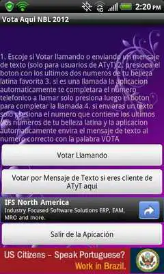 Play Vote for your Belleza Latina