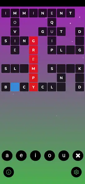 Play Vowel In - Fill Crossword  and enjoy Vowel In - Fill Crossword with UptoPlay