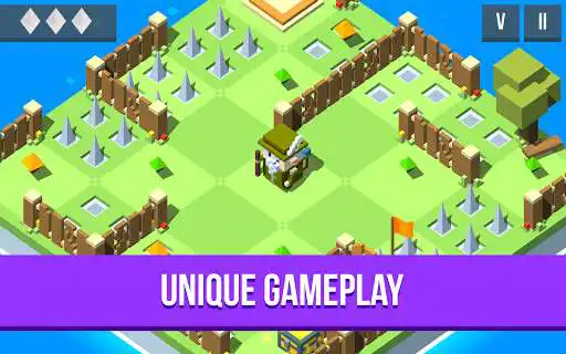 Play Voxel Adventure - 3d maze for logic and thinking  and enjoy Voxel Adventure - 3d maze for logic and thinking with UptoPlay