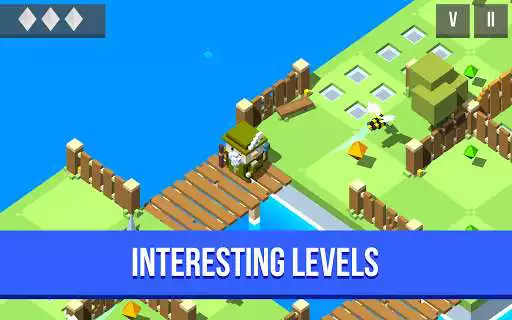 Play Voxel Adventure - 3d maze for logic and thinking as an online game Voxel Adventure - 3d maze for logic and thinking with UptoPlay