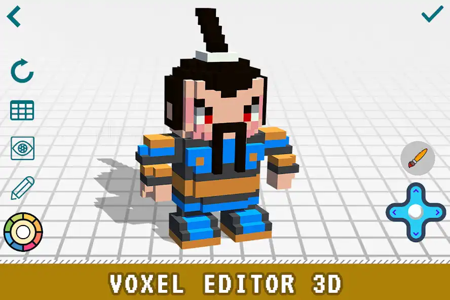 Play Voxel Editor 3D Pixel Builder  and enjoy Voxel Editor 3D Pixel Builder with UptoPlay