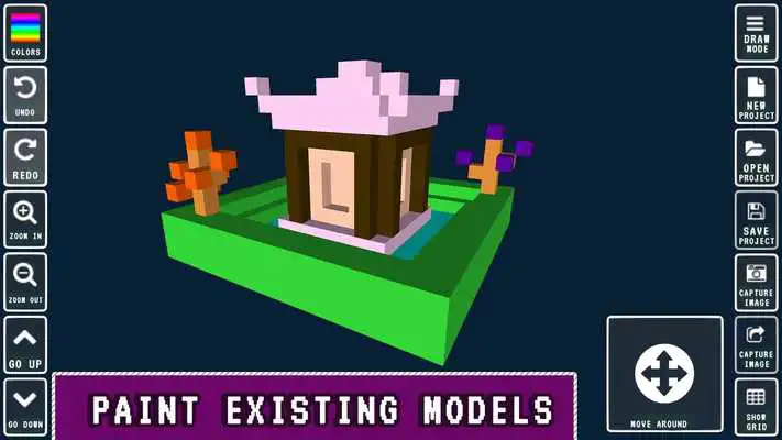 Play Voxel Editor 3D