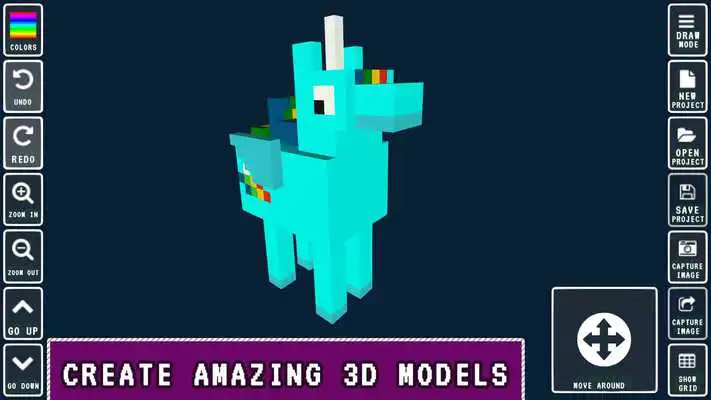 Play Voxel Editor 3D