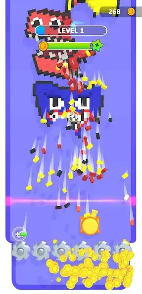 Play Voxel Shooter as an online game Voxel Shooter with UptoPlay