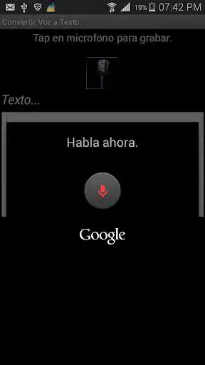 Play Voz2Texto