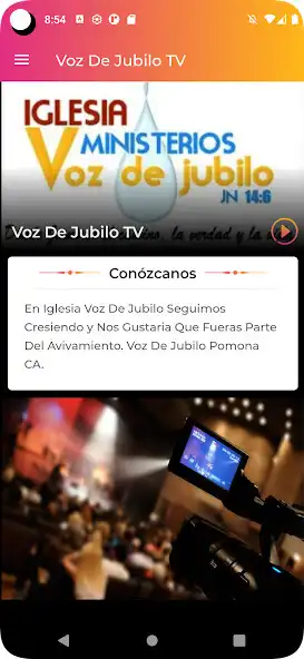 Play Voz De Jubilo TV  and enjoy Voz De Jubilo TV with UptoPlay