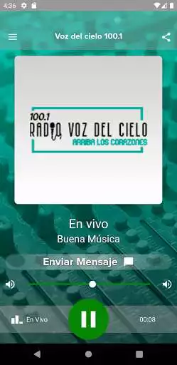 Play Voz del cielo 100.1  and enjoy Voz del cielo 100.1 with UptoPlay