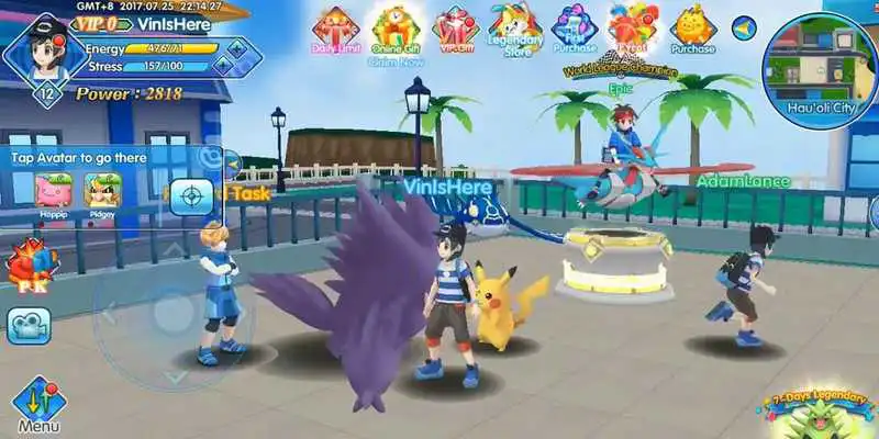 Play vplays for pokemon