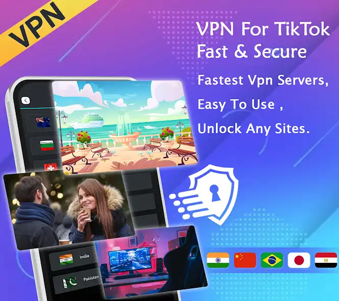 Play VPN For TikTok - Fast  Secure  and enjoy VPN For TikTok - Fast  Secure with UptoPlay