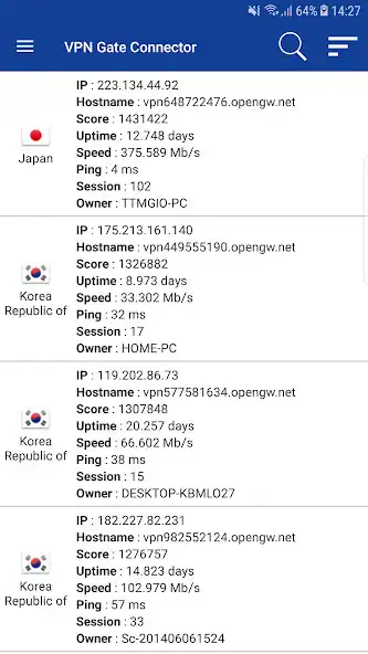 Play VPN Gate Connector as an online game VPN Gate Connector with UptoPlay