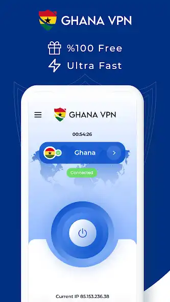 Play VPN Ghana - Get Ghana IP  and enjoy VPN Ghana - Get Ghana IP with UptoPlay