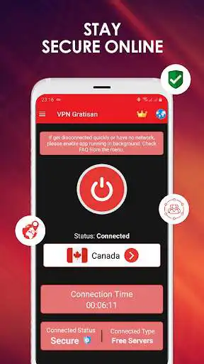 Play VPN Gratisan Super Fast VPN  and enjoy VPN Gratisan Super Fast VPN with UptoPlay