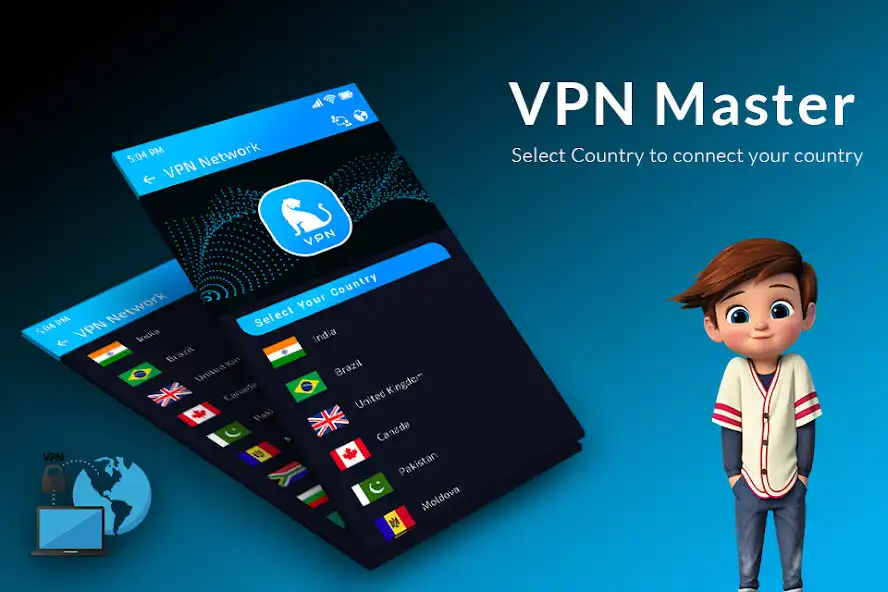 Play Vpn master - FAST  VPN as an online game Vpn master - FAST  VPN with UptoPlay