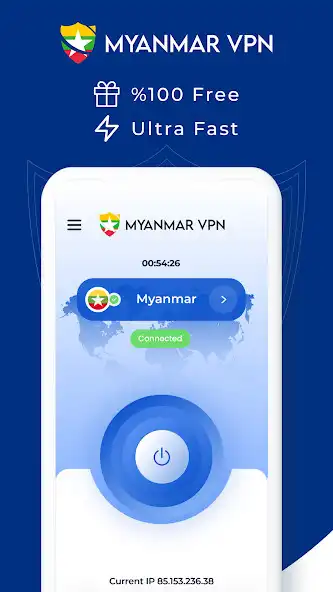 Play VPN Myanmar - Get Myanmar IP  and enjoy VPN Myanmar - Get Myanmar IP with UptoPlay