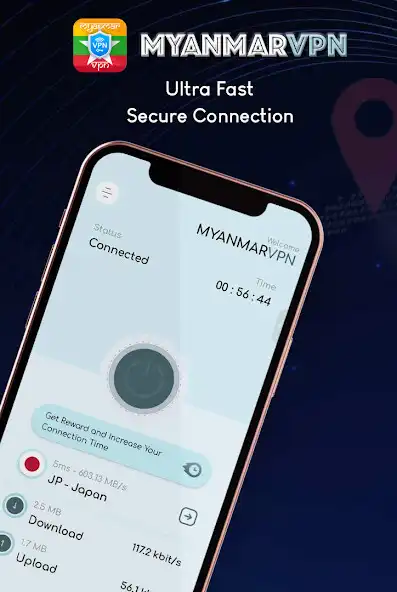 Play VPN Myanmar - get Myanmar VPN  and enjoy VPN Myanmar - get Myanmar VPN with UptoPlay