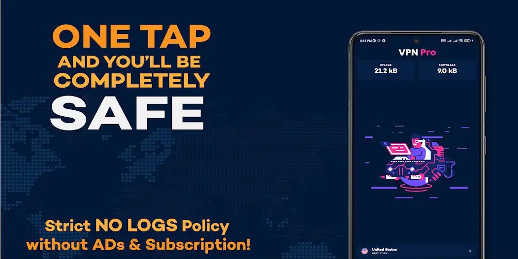 Play VPN Pro - Pay once for life  and enjoy VPN Pro - Pay once for life with UptoPlay
