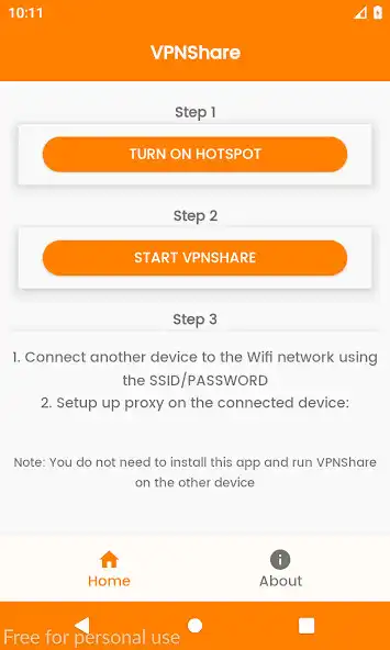 Play VPNShare - Share VPN (No Root) as an online game VPNShare - Share VPN (No Root) with UptoPlay
