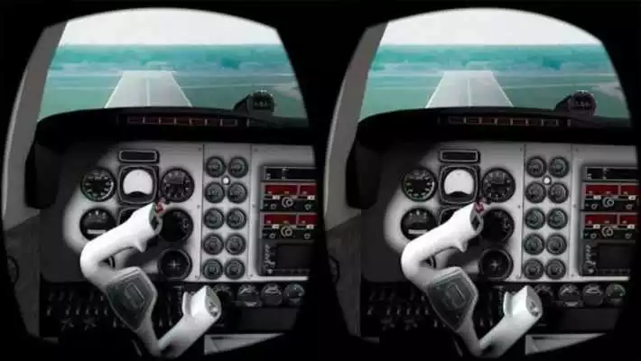 Play VR AirPlane Flight Simulator as an online game VR AirPlane Flight Simulator with UptoPlay