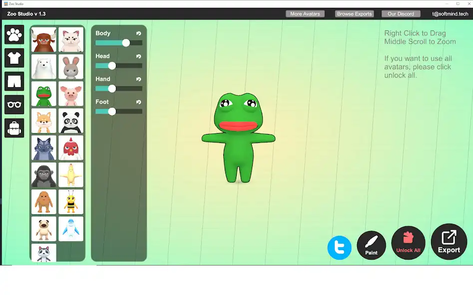 Play VRChat Animal Avatar Maker  and enjoy VRChat Animal Avatar Maker with UptoPlay