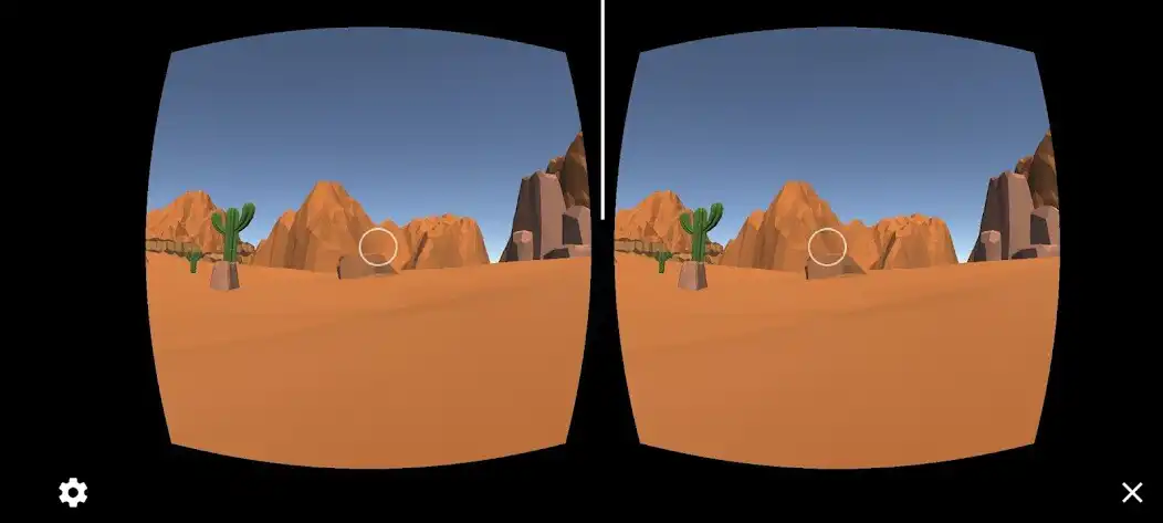 Play VR Cowboy Shoot-Out as an online game VR Cowboy Shoot-Out with UptoPlay