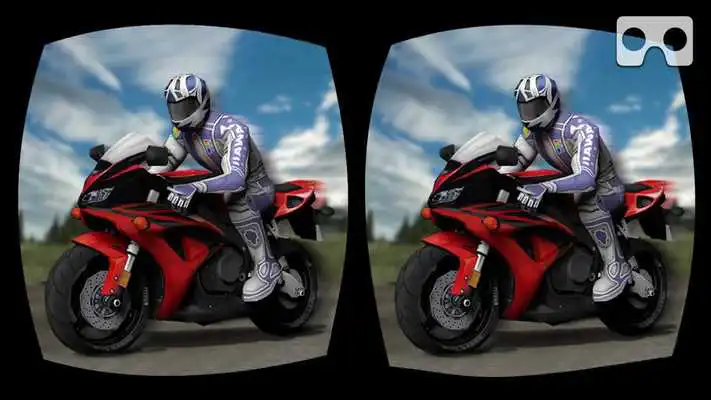 Play VR Crazy Traffic Bike Racer