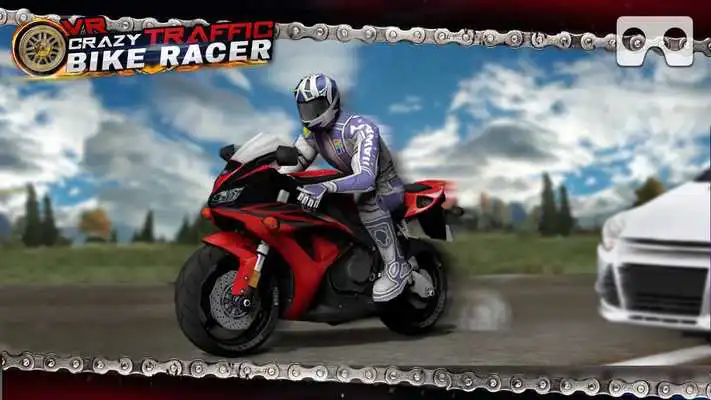 Play VR Crazy Traffic Bike Racer