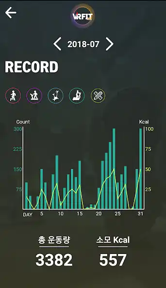 Play VRFit 카운팅, 피트니스 장비 자동 카운팅 as an online game VRFit 카운팅, 피트니스 장비 자동 카운팅 with UptoPlay