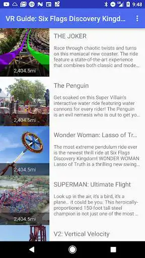 Play APK VR Guide: Six Flags Discovery Kingdom  and enjoy VR Guide: Six Flags Discovery Kingdom with UptoPlay com.asburymotors.android.sixflagsdiscovery