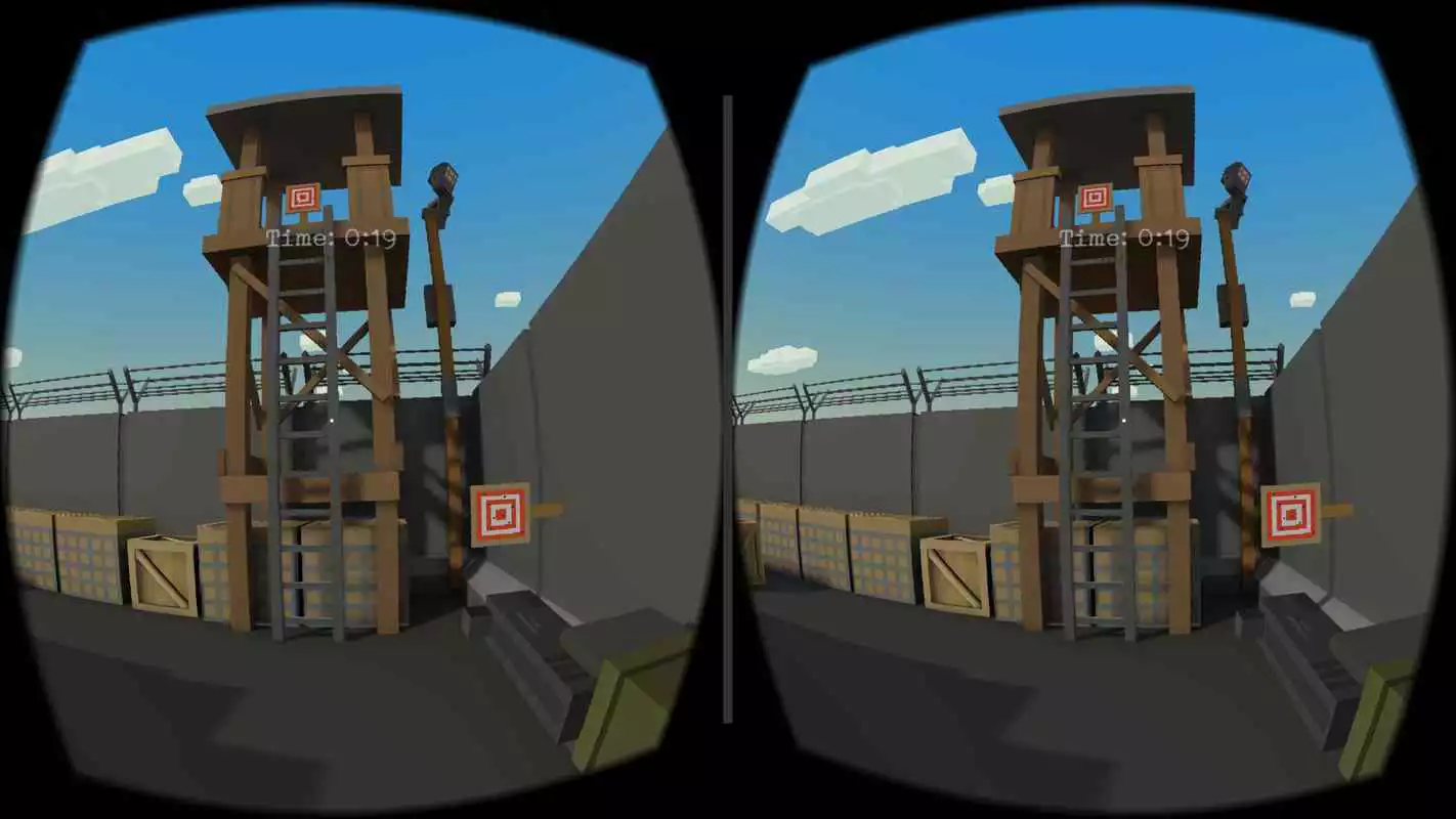 Play VR Gun Track
