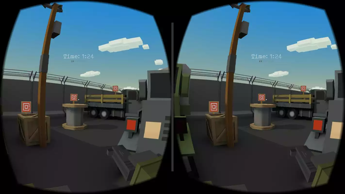 Play VR Gun Track