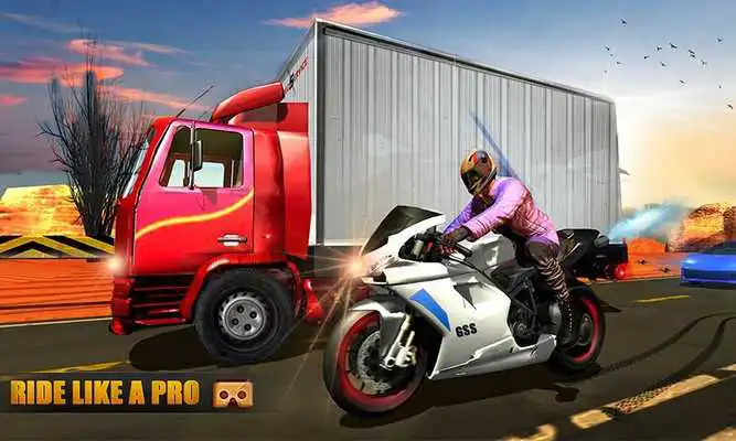 Play VR Highway Moto Bike Racer