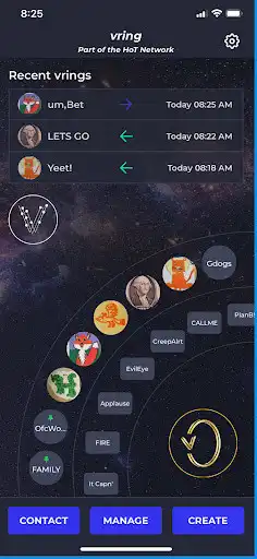 Play vring: P2P discreet messenger  and enjoy vring: P2P discreet messenger with UptoPlay