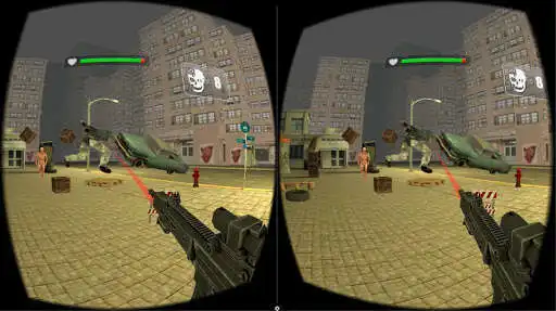 Play VR Ragdoll Shooter as an online game VR Ragdoll Shooter with UptoPlay