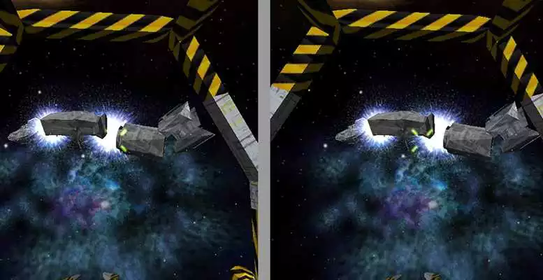 VR Space Defense Cardboard online game with UptoPlay