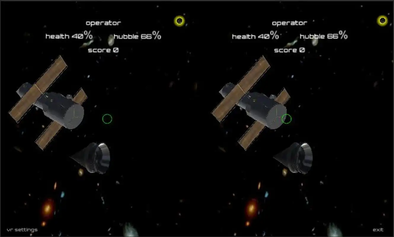 Play VR Space Junk Shooter - No Gyroscope