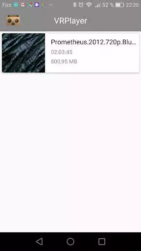 Play VR video player