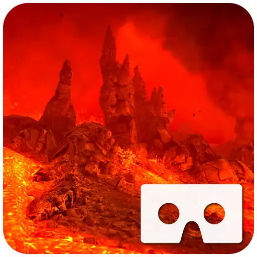 Play VR Volcano Flythrough APK