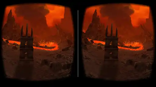 Play VR Volcano Flythrough as an online game VR Volcano Flythrough with UptoPlay